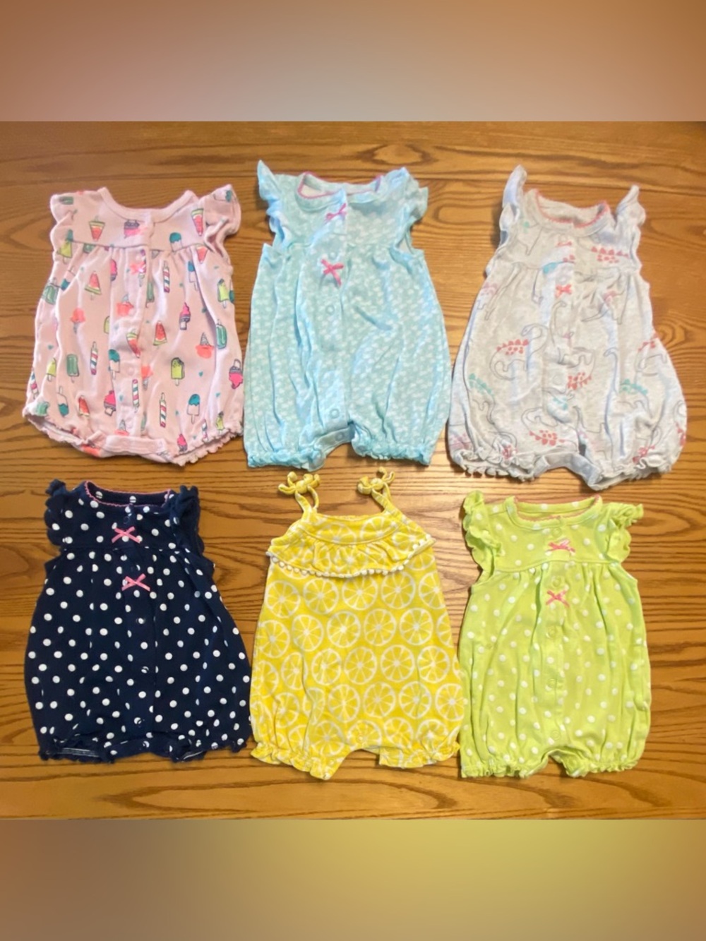 Newborn Summer Outfit Lot & Odds n Ends